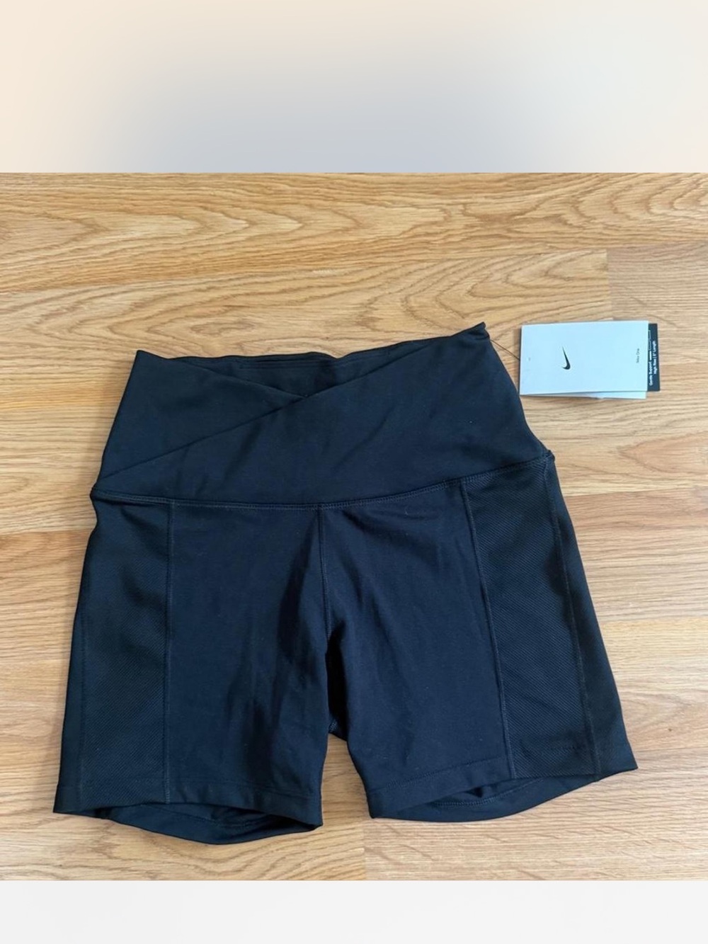Nike Black High-Rise Bike Shorts